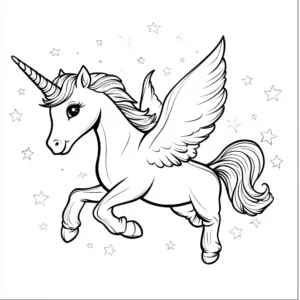 unicornio dibujo