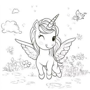 unicornio dibujos