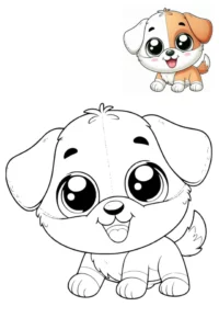 animales kawaiis para colorear