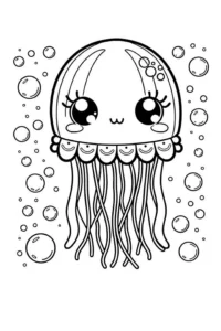dibujos de animales kawaii para colorear