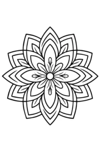 mandala dibujo