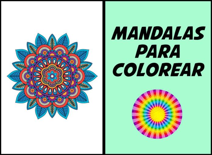 mandala para colorear