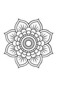 mandalas para colorear