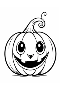 calabaza halloween dibujo