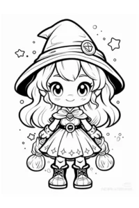 dibujo de halloween para colorear