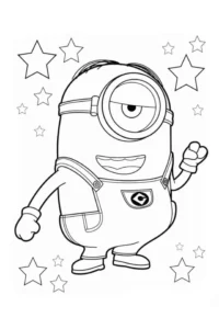 dibujo de minions