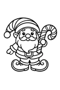 dibujo navidad colorear