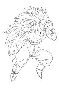 dibujo son goku