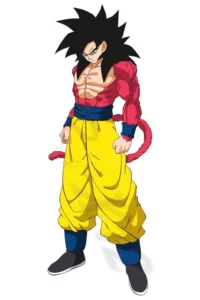 dibujo son goku para colorear