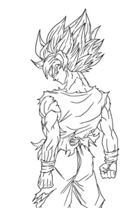 dibujos de goku