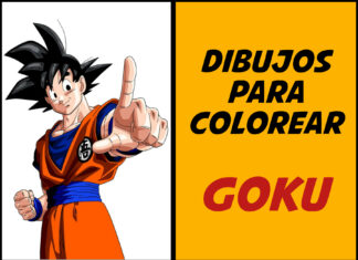 Dibujos de Goku para Colorear dibujos de goku