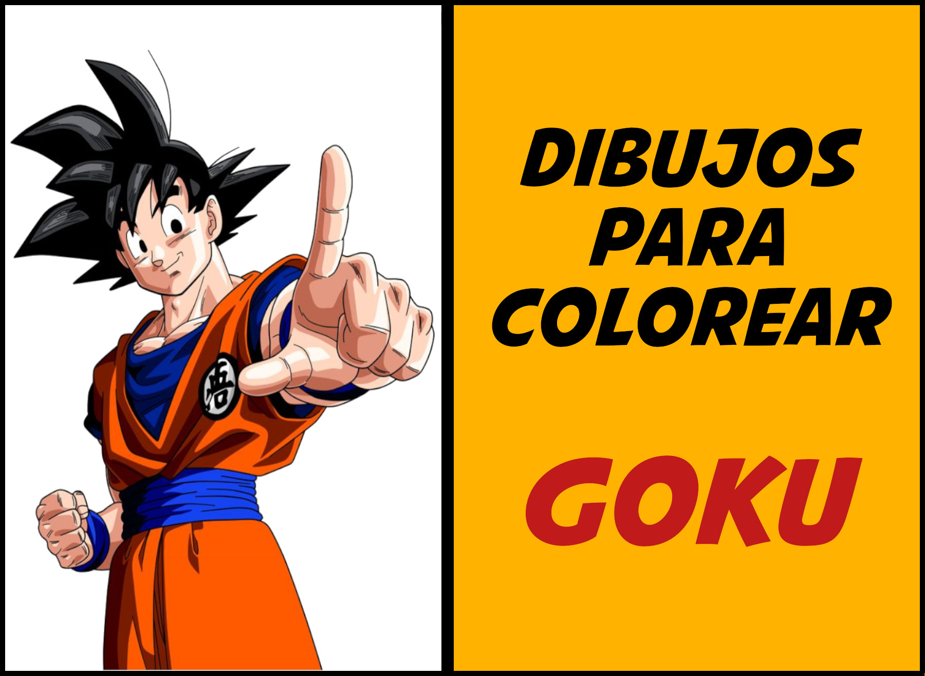 dibujos de goku