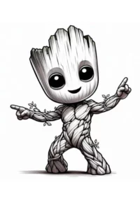 dibujos de groot