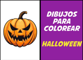 Dibujos de Halloween para Colorear 🎃👻🖌️ dibujos de halloween
