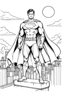 dibujos de superman