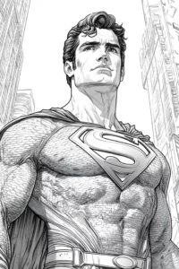 dibujos de superman