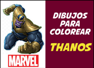 Dibujos de Thanos para Colorear dibujos de thanos