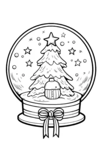 dibujos navidad colorear
