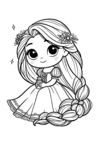 dibujos para colorear kawaii