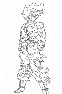 goku dibujos