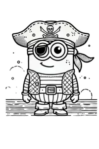 minion para colorear