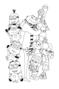 minions dibujo