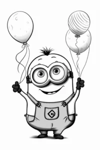 minions para colorear