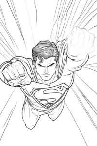 superman dibujo