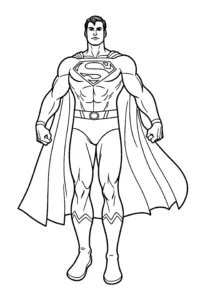 superman dibujo