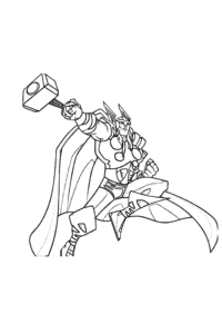 thor colorear