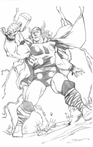thor colorear