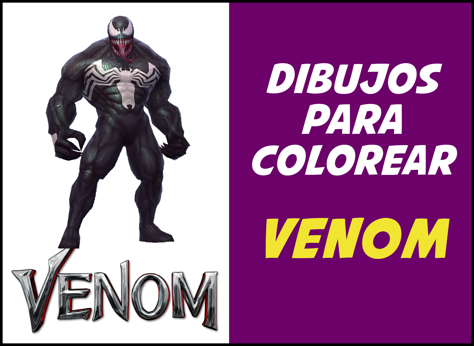 venom dibujo