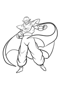 dibujo dragon ball para colorear
