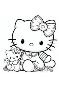 dibujos de hello kitty