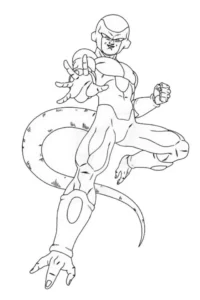 dragon ball dibujo para colorear