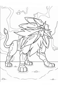 legendarios pokemon para colorear