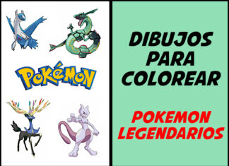 Pokemon para colorear Legendarios legendarios pokemon para colorear
