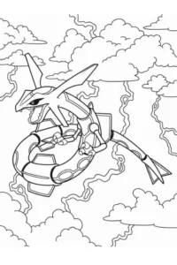 legendarios pokemon para colorear
