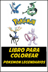 pokemon para colorear legendarios