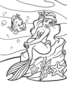 ariel dibujos
