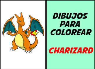 Charizard para Colorear : Dibujos para imprimir (PDF) charizard para colorear