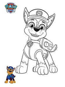 chase patrulla canina dibujo