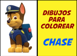 Chase Patrulla Canina para colorear : Dibujos para imprimir (PDF) chase patrulla canina para colorear
