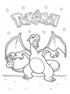 dibujo charizard