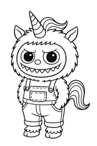 dibujo de labubu