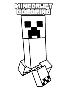dibujo de minecraft