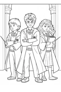dibujo harry potter