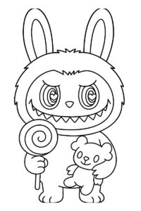 dibujo labubu