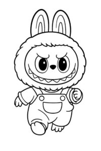 dibujo labubu