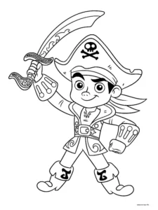 dibujo pirata